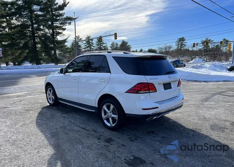 2016 Mercedes-Benz Gle 350 from USA, damaged, VIN 4JGDA5JB9GA755403